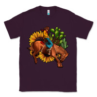 Plum rodeo cowboy sunflower cactus Classic Tee - JahusDesignShop