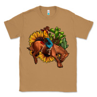 Toasted Coconut rodeo cowboy sunflower cactus Classic Tee - JahusDesignShop