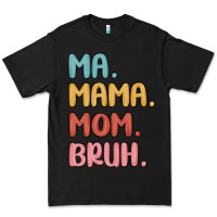 Black ma mama mom bruh Premium Tee - MaliasSmallBusiness