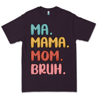Plum ma mama mom bruh Premium Tee - MaliasSmallBusiness