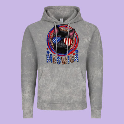 Meowica Vintage Hoodie Designed By Neo Western