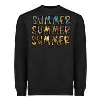 Black summer summer Heavyweight Sweatshirt - CowhideDigitalArt