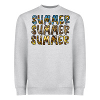 Heather Grey summer summer Heavyweight Sweatshirt - CowhideDigitalArt