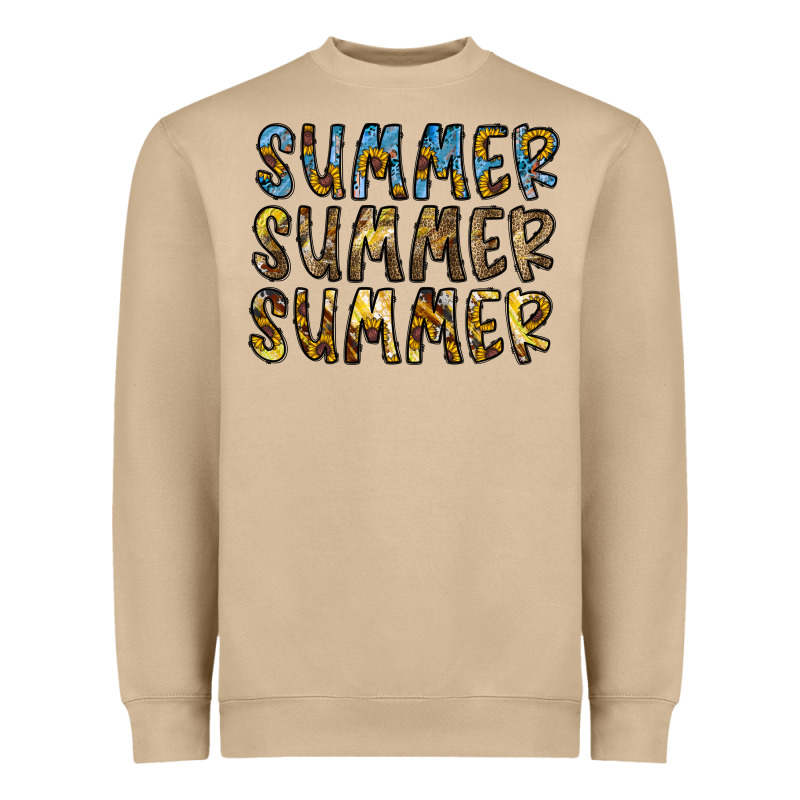 Summer Summer Heavyweight Sweatshirt by CowhideDigitalArt | Teevron