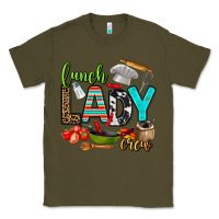 Army Green lunch lady crew Classic Tee - AdoDesignShop