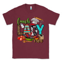 Burgundy lunch lady crew Classic Tee - AdoDesignShop
