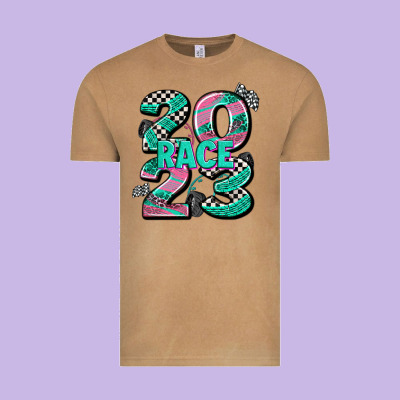 Race  2023 Vintage Tee Designed By Adodesignshop