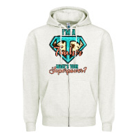 I'm A Teacher What's Your Superpower Cowhide Zipper Hoodie | Teevron