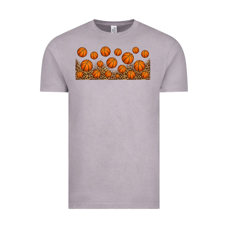 Leopard Basketball 16oz Libbey Glass Vintage Tee by HRA Design Shop | Teevron