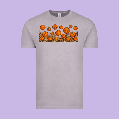 Leopard Basketball 16oz Libbey Glass Vintage Tee Designed By Hra Design Shop