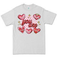 Dove Grey valentines day positive affirmations Premium Tee - MaliasSmallBusiness