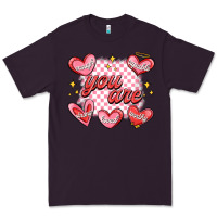 Plum valentines day positive affirmations Premium Tee - MaliasSmallBusiness