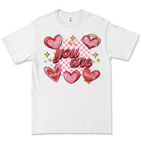 White valentines day positive affirmations Premium Tee - MaliasSmallBusiness