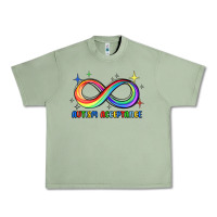 Oil Green autism acceptance Urban Heavy Tee - JahusDesignShop