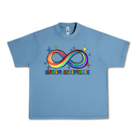 Pebble Blue autism acceptance Urban Heavy Tee - JahusDesignShop