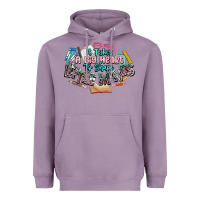 Lavender it takes a big heart to shape little mind teacher Heavyweight Hoodie - NancyCooperArtShop