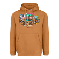 Meerkat it takes a big heart to shape little mind teacher Heavyweight Hoodie - NancyCooperArtShop