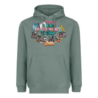 Sage it takes a big heart to shape little mind teacher Heavyweight Hoodie - NancyCooperArtShop