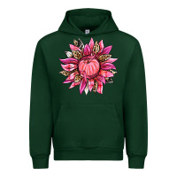 Forest Green breast cancer sunflower Urban Hoodie - texasbilliewilder