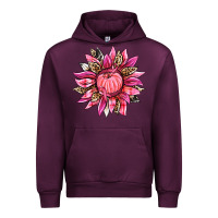 Mauve Wine breast cancer sunflower Urban Hoodie - texasbilliewilder