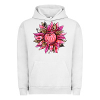 Breast Cancer Sunflower Urban Hoodie | Teevron