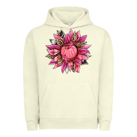 Pigment Pistachio breast cancer sunflower Urban Hoodie - texasbilliewilder
