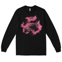 Black valentine's day patches Long Sleeve Tee - AdoDesignShop