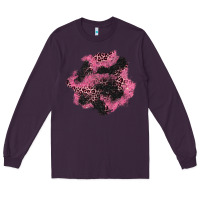 Plum valentine's day patches Long Sleeve Tee - AdoDesignShop