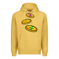 Antique Gold louisiana coins Premium Hoodie - BarkalooDesign