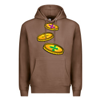 Chestnut louisiana coins Premium Hoodie - BarkalooDesign