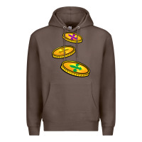 Coffee louisiana coins Premium Hoodie - BarkalooDesign