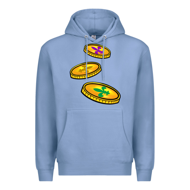 Louisiana Coins Premium Hoodie by BarkalooDesign | Teevron