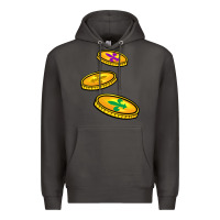 Smoke louisiana coins Premium Hoodie - BarkalooDesign