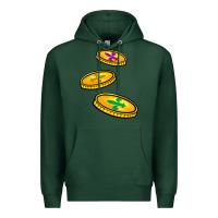 Sports Green louisiana coins Premium Hoodie - BarkalooDesign