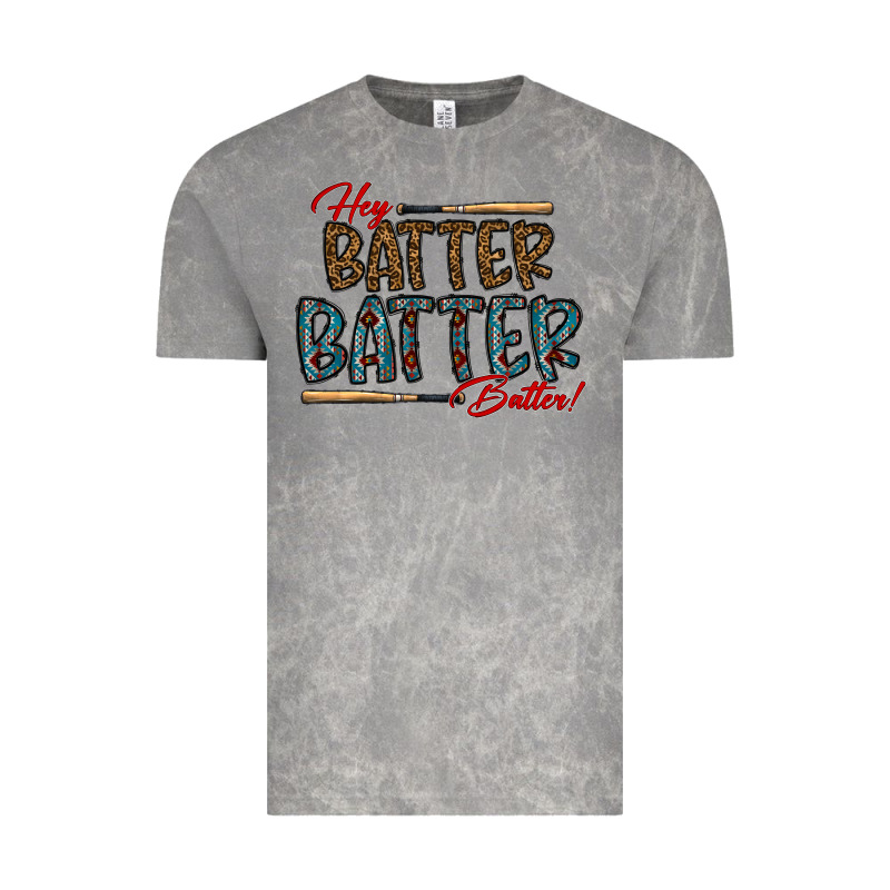 Hey Batter Batter Batter Vintage Tee by CowhideDigitalArt | Teevron