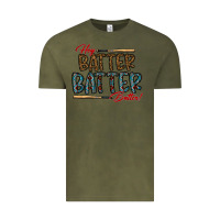 Vintage Olive hey batter batter batter Vintage Tee - CowhideDigitalArt