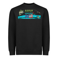 Black reely awesome dad  libbey glass Heavyweight Sweatshirt - HRA Design Shop
