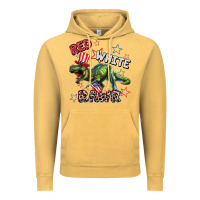 Vintage Mustard Red white rawr 4th of July Vintage Hoodie - CowGirlArtShop