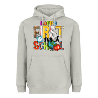 Moon Dust happy first day of school Heavyweight Hoodie - NancyCooperArtShop