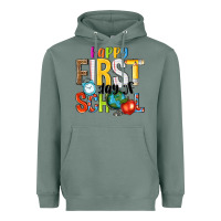 Sage happy first day of school Heavyweight Hoodie - NancyCooperArtShop