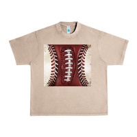 French Oak american football and baseball Urban Heavy Tee - BarkalooDesign