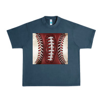 Midnight Navy american football and baseball Urban Heavy Tee - BarkalooDesign