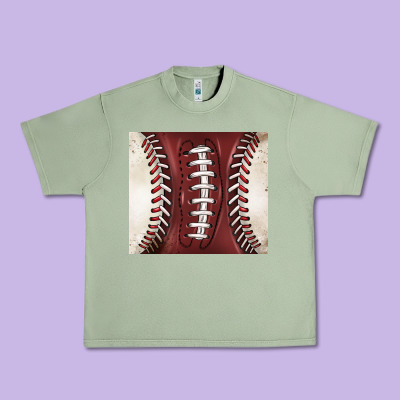 American Football And Baseball Urban Heavy Tee Designed By Barkaloodesign