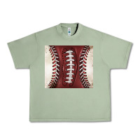 Oil Green american football and baseball Urban Heavy Tee - BarkalooDesign
