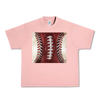 Salmon american football and baseball Urban Heavy Tee - BarkalooDesign