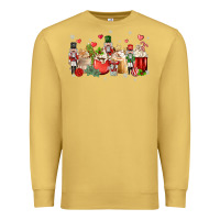 Antique Gold nutcracker coffee Premium Sweatshirt - MaliasSmallBusiness