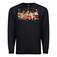 Black nutcracker coffee Premium Sweatshirt - MaliasSmallBusiness