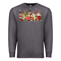 Charcoal Heather nutcracker coffee Premium Sweatshirt - MaliasSmallBusiness