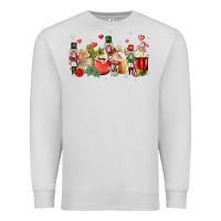 Dove Grey nutcracker coffee Premium Sweatshirt - MaliasSmallBusiness