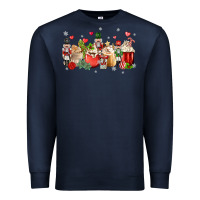Navy nutcracker coffee Premium Sweatshirt - MaliasSmallBusiness